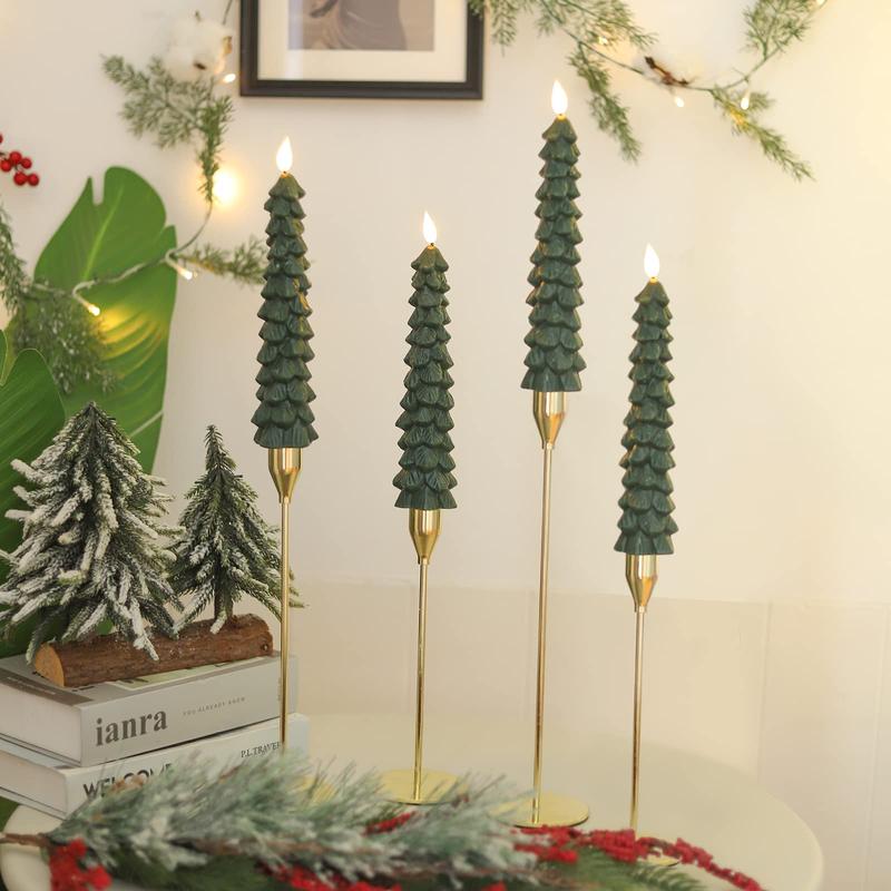 Flameless Christmas Tree Candles